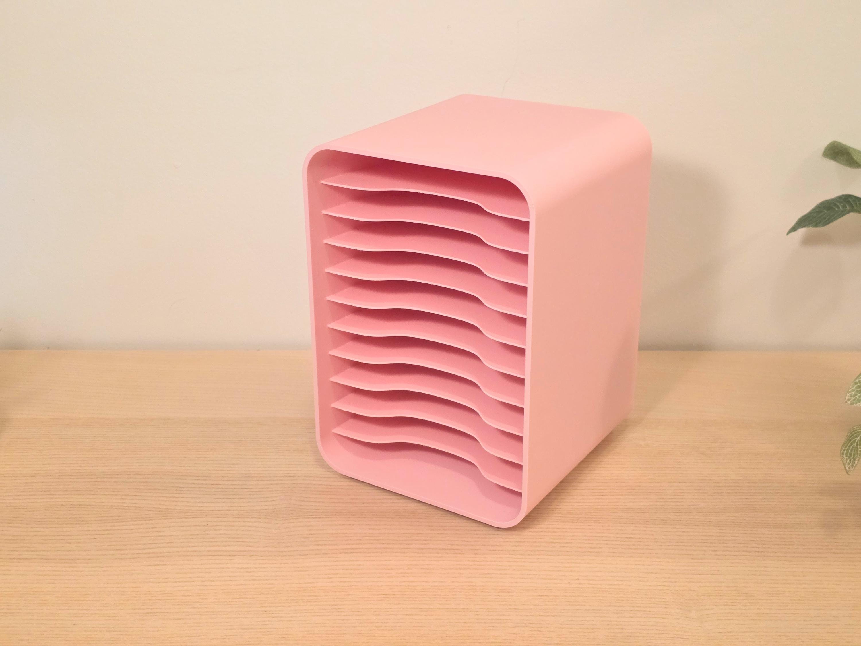 Minimalist CD Storage Rack – Modern Desktop Organizer - Multiple Colours