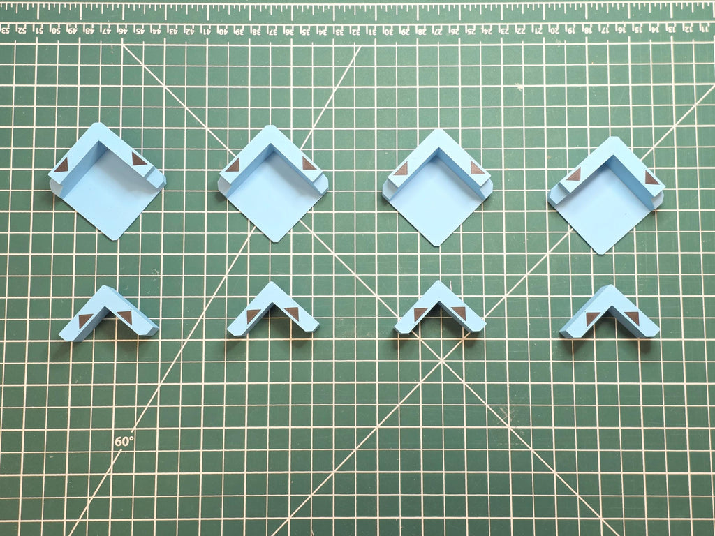 3D Magnetic Corner Clamps for Box Making, Bookbinding Projects | Crafting Gift | Extra Strong Magnets